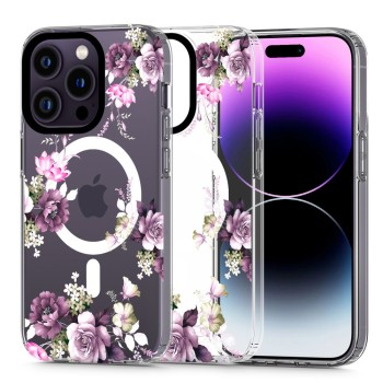 Калъф Tech-Protect MaGood Magsafe За iPhone 14 Pro, Spring Floral