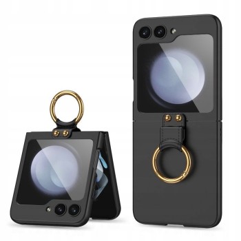 Калъф TECH-PROTECT iCon Ring за Samsung Z Flip 5, Black