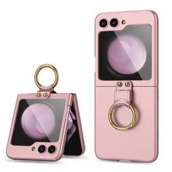 Калъф TECH-PROTECT iCon Ring за Samsung Z Flip 5, Rose Gold