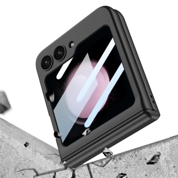 Калъф TECH-PROTECT iCon Magnetic за Samsung Z Flip 5, Black