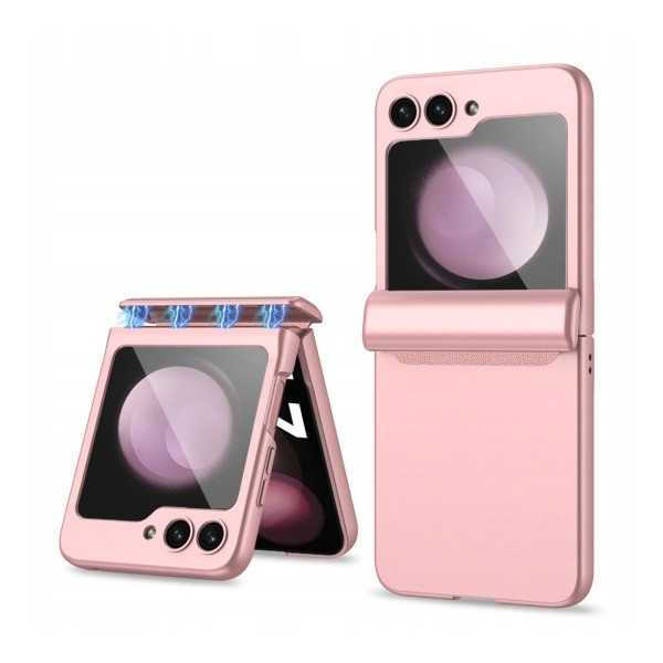 Калъф TECH-PROTECT iCon Magnetic за Samsung Z Flip 5, Rose Gold