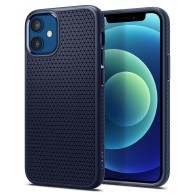 Калъф Spigen Liquid Air за iPhone 12 Mini, Navy Blue
