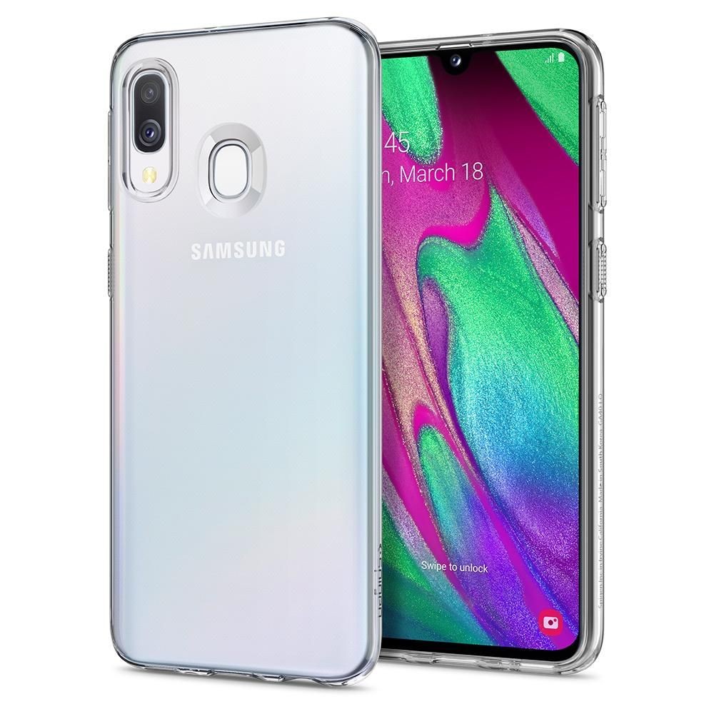 Spigen Liquid Crystal Samsung Galaxy A40, Crystal Clear