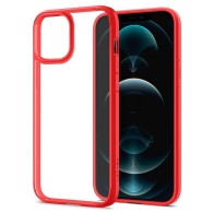 Калъф Spigen Ultra Hybrid за iPhone 12/12 Pro, Red