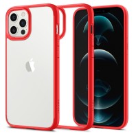 Калъф Spigen Ultra Hybrid за iPhone 12/12 Pro, Red