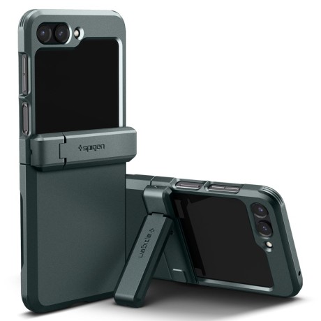 Калъф Spigen Tough Armor Pro за Samsung Galaxy Z Flip 5, Abyss Green