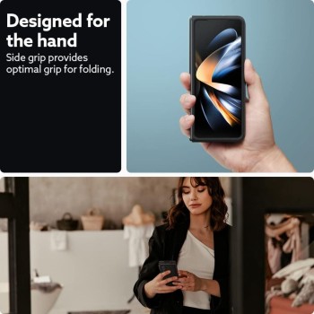 Калъф Spigen Caseology Parallax за Samsung Galaxy Z Fold 5, Matte Black