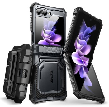Калъф Supcase IBLSN ArmorBox за Samsung Galaxy Z Flip 5, Black