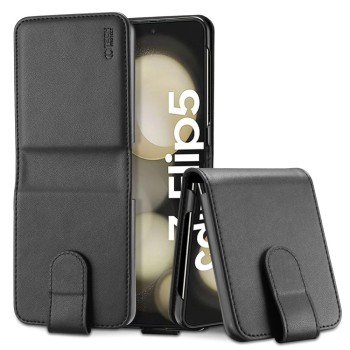 Калъф TECH-PROTECT Wallet за Samsung Z Flip 5, Black