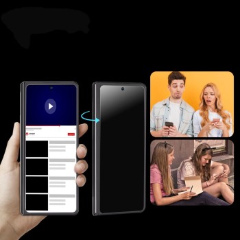 Стъклен протектор Whitestone EA Glass, 2-Pack за Samsung Galaxy Z Fold 5, Privacy