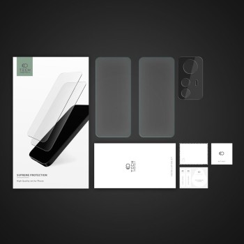 Стъклен Протектор Tech-Protect Supreme Set за Xiaomi Redmi Note 12S, Clear