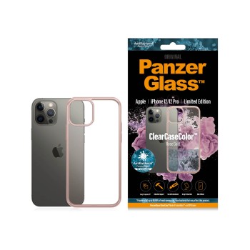 Калъф PanzerGlass За iPhone 12 / 12 Pro, Rose Gold