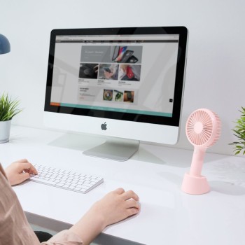 Вентилатор Spigen TQUENS Mini Fan, Pink