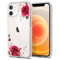 Калъф Spigen Cyrill Cecile за iPhone 12 Mini, Red Floral