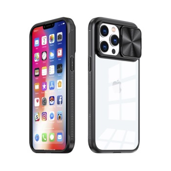 Калъф fixGuard MX CamSlider Case За iPhone 14 Pro, Black