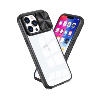 Калъф fixGuard MX CamSlider Case За iPhone 14 Pro, Black