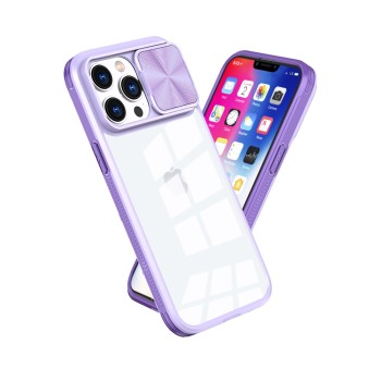 Калъф fixGuard MX CamSlider Case За iPhone 14, Purple