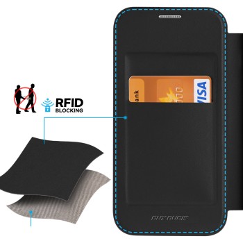 Калъф Dux Ducis Skin X Pro Magnetic Flip MagSafe за iPhone 15 Pro, Black