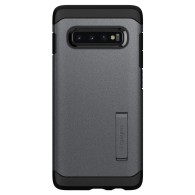 Spigen Tough Armor хибриден кейс с най-висока степен на защита Tech за Samsung Galaxy S10+ Plus, Graphite Grey