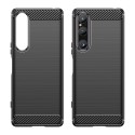 Калъф fixGuard FlexCarbon за Sony Xperia 1 V, Black