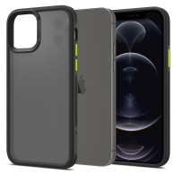 Калъф Spigen Cyrill Color Brick за iPhone 12 Pro Max, Black