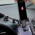 Безжично зарядно/Стойка Baseus Heukji Wireless Charger Gravity Car Mount, Черен