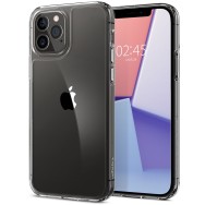 Калъф Spigen Quartz Hybrid за iPhone 12 Pro Max, Crystal Clear