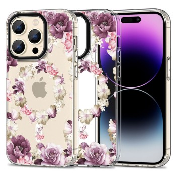 Калъф Tech-Protect MaGood Magsafe За iPhone 15 Pro Max, Rose Floral