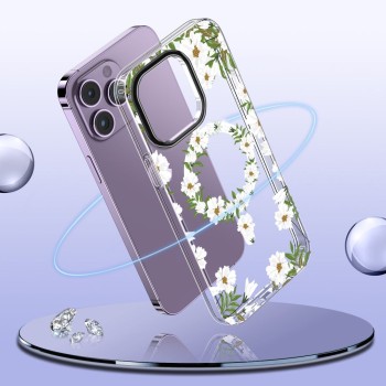 Калъф Tech-Protect MaGood Magsafe За iPhone 15, Spring Daisy