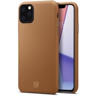 Spigen La Manon Calin дизайнерски удароустойчив кейс за iPhone 11, Camel Brown