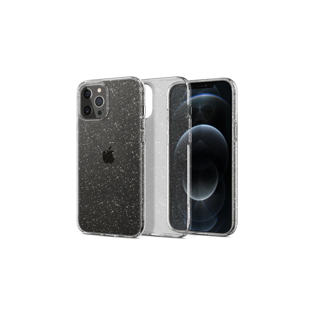 Калъф Spigen Liquid Crystal за iPhone 12/12 Pro, Glitter Crystal