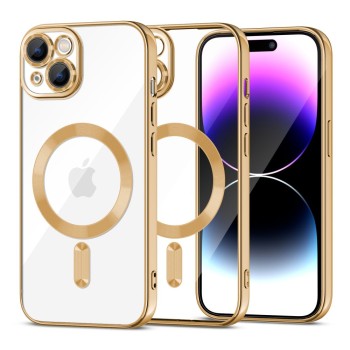 Калъф Tech-Protect MAGshine Magsafe За iPhone 15 Plus, Gold