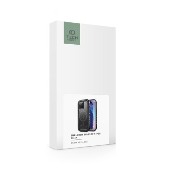 Калъф Tech-Protect ShellBox Magsafe, IP68 за iPhone 15 Pro Max, Black