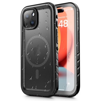 Калъф Tech-Protect ShellBox Magsafe, IP68 за iPhone 15 Plus, Black