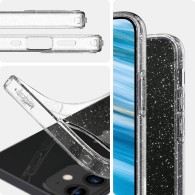 Калъф Spigen Liquid Crystal за iPhone 12 Mini, Glitter Crystal