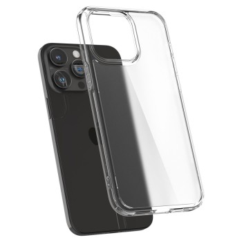 Калъф Spigen Ultra Hybrid за iPhone 15 Pro Max, Frosted Black