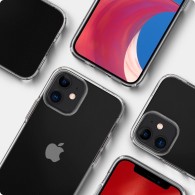 Калъф Spigen Liquid Crystal за iPhone 12 Mini, Crystal Clear
