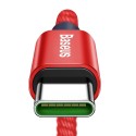 Кабел Baseus durable USB / USB cable Type C QC3.0 5A 1M, Червен