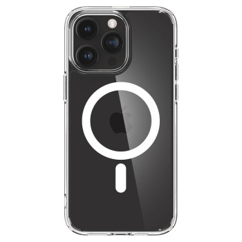 Калъф Spigen Ultra Hybrid Mag Magsafe за iPhone 15 Pro Max, White