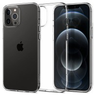 Калъф Spigen Liquid Crystal за iPhone 12/12 Pro, Crystal Clear