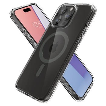 Калъф Spigen Ultra Hybrid Mag Magsafe за iPhone 15 Pro Max, Graphite