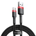 Кабел Baseus Cafule USB / USB-C QC3.0 2A 3M, Черен