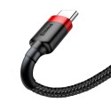 Кабел Baseus Cafule USB / USB-C QC3.0 2A 3M, Черен