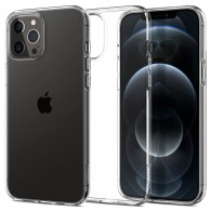 Калъф Spigen Liquid Crystal за iPhone 12 Pro Max, Crystal Clear