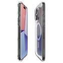 Калъф Spigen Ultra Hybrid Mag Magsafe за iPhone 15 Pro Max, Frost Clear