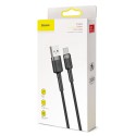 Кабел Кабел Baseus Cafule USB / USB-C QC3.0 2A 3M, Сив