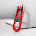 Кабел Кабел Baseus Cafule USB / USB-C QC3.0 2A 3M, Червен