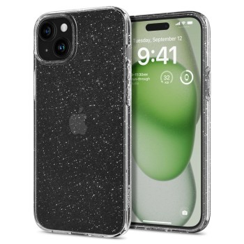 Калъф Spigen Liquid Crystal за iPhone 15 Plus, Glitter Crystal