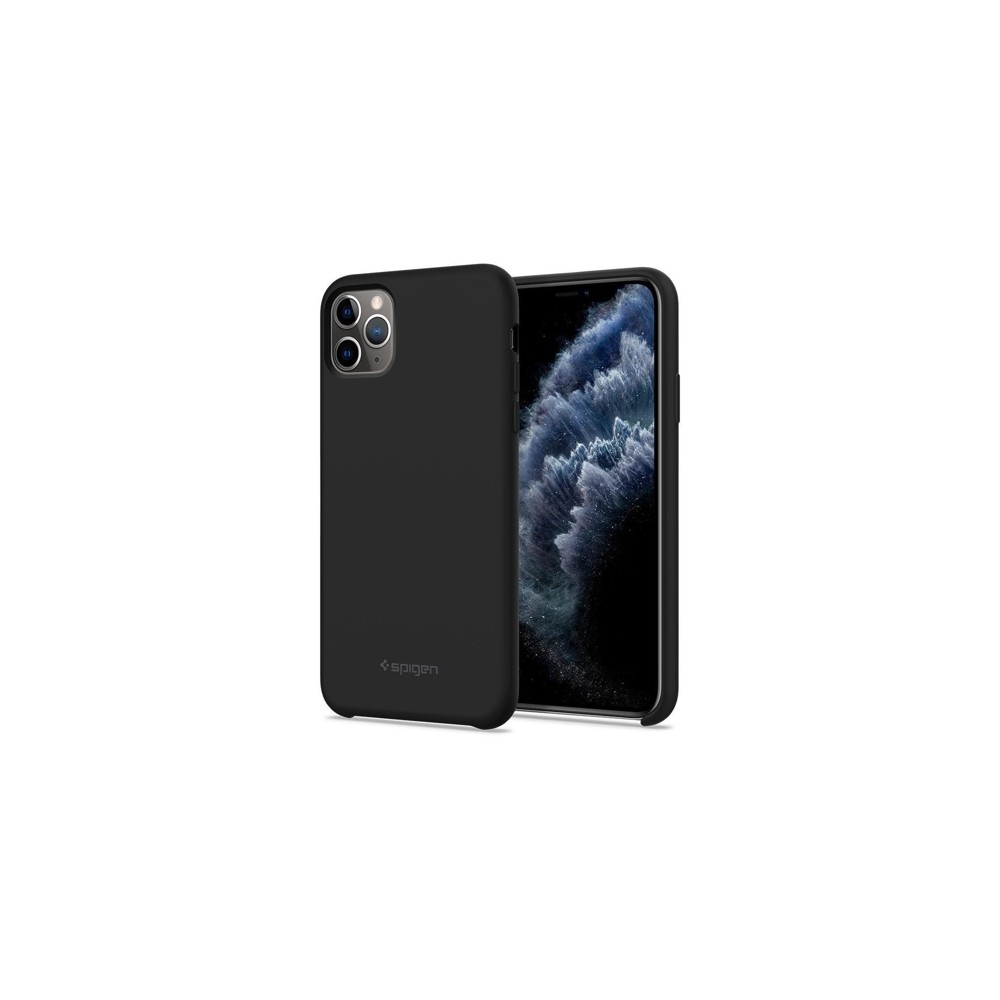 Spigen Silicone Fit Iphone 11 Pro, Black
