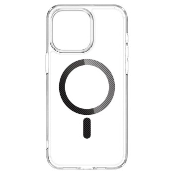 Калъф Spigen Ultra Hybrid Mag Magsafe за iPhone 15 Pro, Carbon Fiber